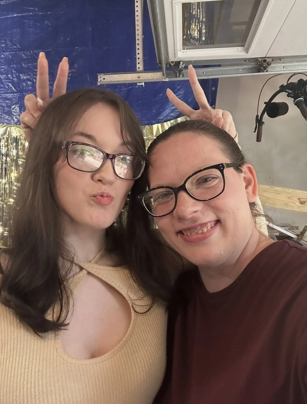 Taylor with friend