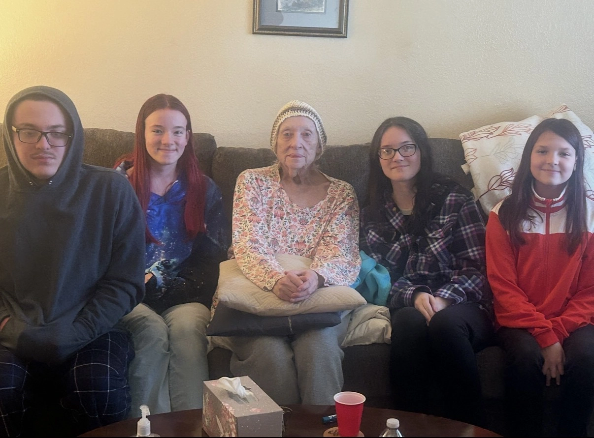 Taylor with family
